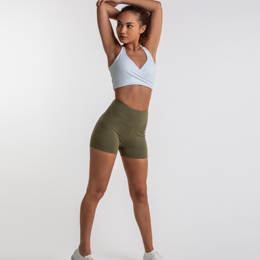 BNWT Gymshark Khaki Dreamy Shorts
